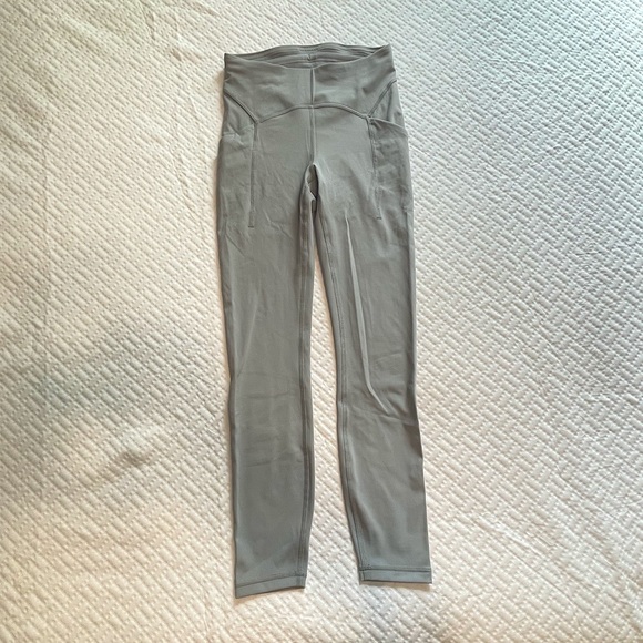 Lululemon Power Thru High Rise Tight Rhino Grey - Picture 6 of 11
